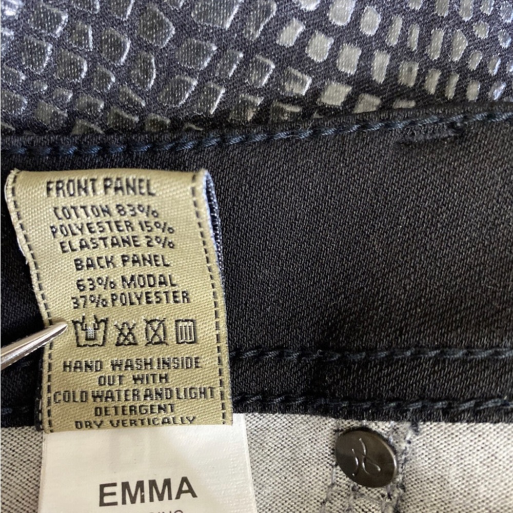 DL1961 Emma Leggings Women’s Size 27 4WAY Stretch Python Print Jeans Pants - Picture 10 of 16